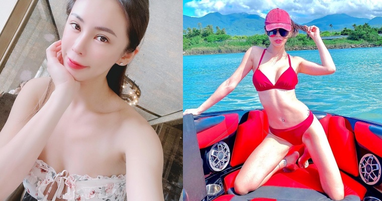 熱愛海水的美人！Nicole 比基尼上身 大曬美胸＋纖腰曲線超火辣