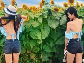 【蜗牛电竞】花田驚見氣質逼人「裸背正妹」!沒想到轉過來胸前份量也「不容小覷」畫面超養眼!