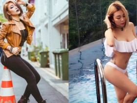 【蜗牛电竞】進去太多了吧!歐美規「翹臀正妹」霸淩路邊三角錐 蜜桃臀讓人無法招架!