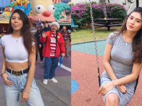 【蜗牛电竞】性感「巨乳姐姐」不管穿什麼都變緊身衣 火辣曲線畢露讓路人看傻眼