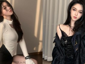 【蜗牛电竞】御姐系長髮正妹長相清秀殺傷力卻極強 濃眉大眼散發霸氣強勢勾引