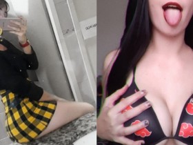 【蜗牛电竞】素人正妹「暗黑哥德風」超吸睛 裸身自拍照流出…「初熟肉體」曝光!