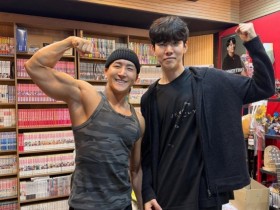 【蜗牛电竞】韩国只有这一个健身房嘛🤔健身教练分享和TheShy合照