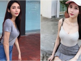 【蜗牛电竞】這背包太過分!細細鏈條分開女神yueer的「兩座雪山」 好想順著爬上去~