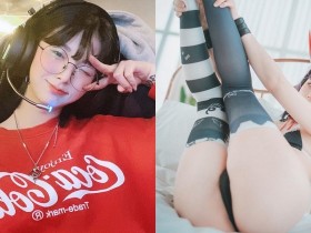 【蜗牛电竞】甜美女大生「장주」身兼實況主,性感cos裝扮露出白嫩美尻,直接衝一波大尺寫真了啦!