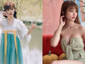 【蜗牛电竞】仙女下凡!凱蒂老師換上古典漢服展現仙氣 古靈精怪讓人戀愛