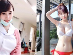 【蜗牛电竞】正妹護理師「Elle」制服被撐到好緊繃 甜美笑容讓網友都戀愛了!