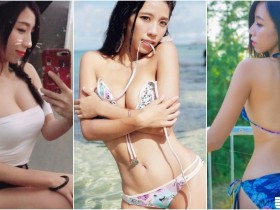 【蜗牛电竞】一字領爆乳正妹!「美乳蜂腰」的絕妙好身材!連背影曲線都這麼殺啊!