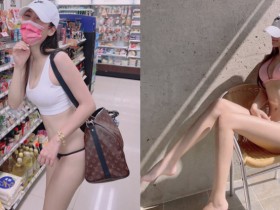 【蜗牛电竞】限時放送!便利商店驚見「火燙嫩體」,「Wawa」不穿褲子玉腿太震撼