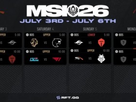 【蜗牛电竞】7月5日MSI赛程:11点TES对战TSW,16点G2交手HLE