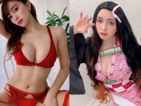 【蜗牛电竞】最情色寫真偶像「森咲智美」化身巨乳禰豆子 中路大開傲人「堅挺雙峰」大到包不住