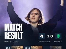 【蜗牛电竞】🎮再见了猎小鹰!donk专武满血狂轰五杀 Spirit横扫淘汰Falcons