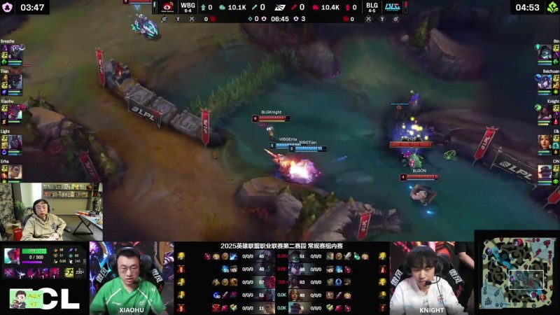 【蜗牛电竞】K神看左手阿卡丽8-0游龙干碎WBG:沉睡雄狮被唤醒了!BLG回来了!