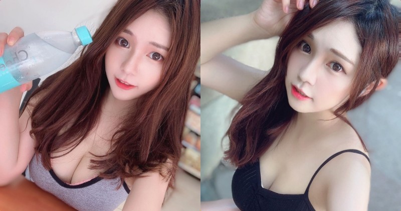 【蜗牛电竞】童顏美乳的正妹髮型師「來兒」，「性感事業線」要辣暈客人啦！