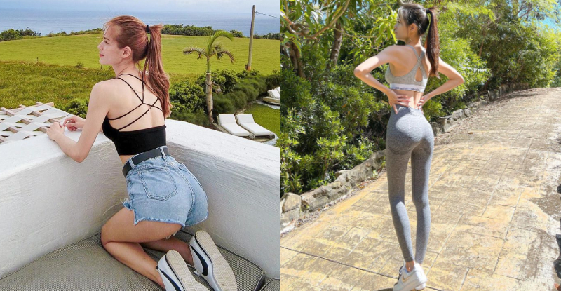 【蜗牛电竞】長腿正妹「婉甄」平日超背殺，蜜桃臀一轉又是完美雙峰！