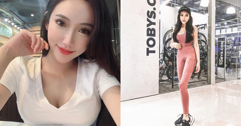 【蜗牛电竞】正妹美甲師「高高」小露乳溝好撩人，火辣曲線「視角太極品」！