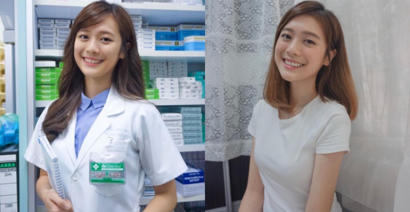 【蜗牛电竞】大馬正妹藥師「楊文美」超級甜！她一笑就讓網友想天天去藥局報到