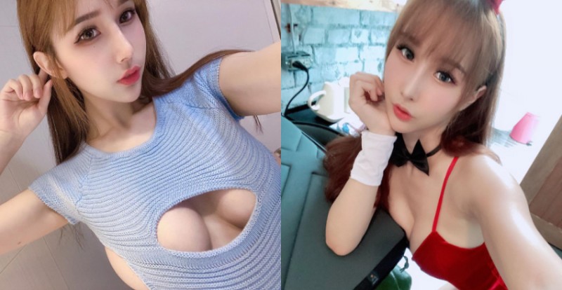 【蜗牛电竞】性感女神「夢夢MonMon」殺童貞毛衣穿出新高度　渾圓巨乳完全遮不住