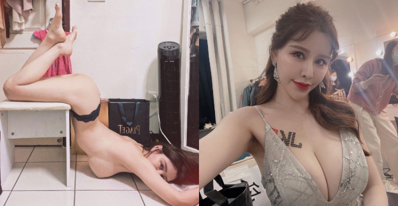 【蜗牛电竞】這我服！勾勾獻上最火辣「漫畫腰」挑戰　巨乳直接貼地啦！