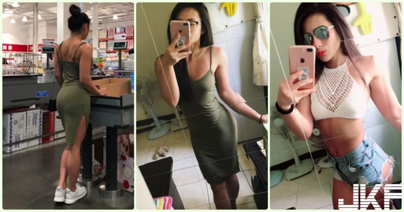 【蜗牛电竞】最強美臀女教練！戶外大秀「緊實辣臀」，超大膽著連身衣登山！