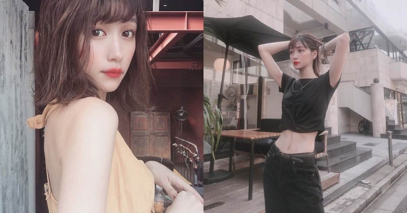 【蜗牛电竞】文青纖腰妹「S級線條」超極品，轉過身背部曲線也辣暈！