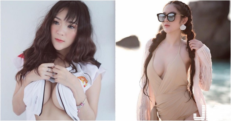 【蜗牛电竞】妹子球衣不穿好！「兩球雪乳」衣服掀開就露出！「美好肉體」擋都擋不住啊！