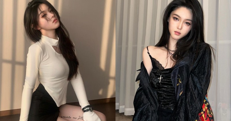 【蜗牛电竞】御姐系長髮正妹長相清秀殺傷力卻極強　濃眉大眼散發霸氣強勢勾引