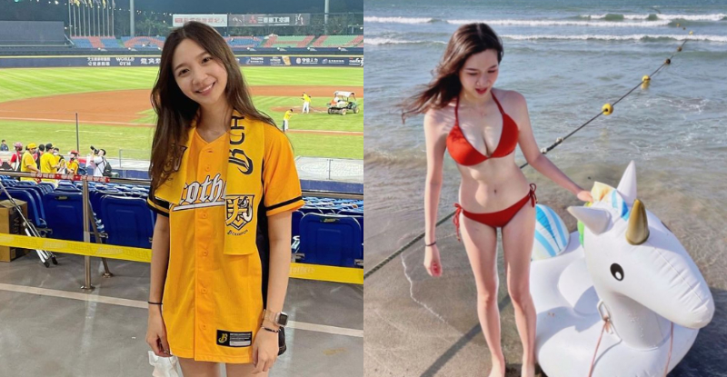 【蜗牛电竞】「兇猛爪寶」球場笑露白嫩美腿，海邊又掏「渾圓嫩乳」粉絲驚艷：「藏很大」