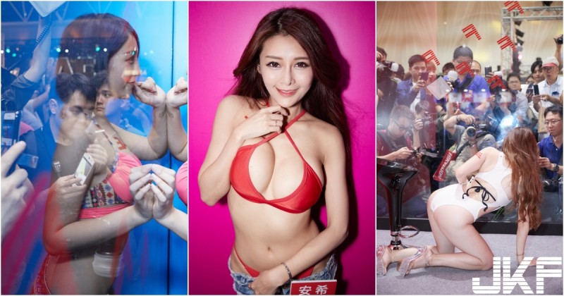 【蜗牛电竞】根本TAE紅燈區！櫥窗女郎大秀「豪乳好身段」！人潮塞爆搶著「進入櫥窗」同歡 …