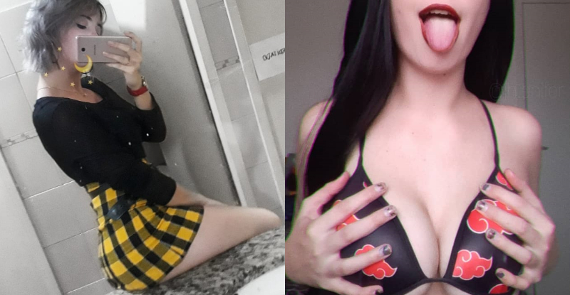 【蜗牛电竞】素人正妹「暗黑哥德風」超吸睛　裸身自拍照流出…「初熟肉體」曝光！