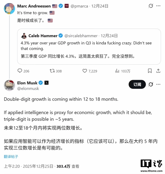 【蜗牛电竞】马斯克预测:AI 和机器人将彻底消除贫困与饥饿 工作将变成“可选项”