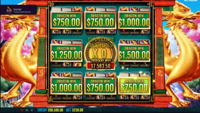 【蜗牛电竞】8金龙挑战：大发娱乐全新上线的东方金龙主题老虎机新作