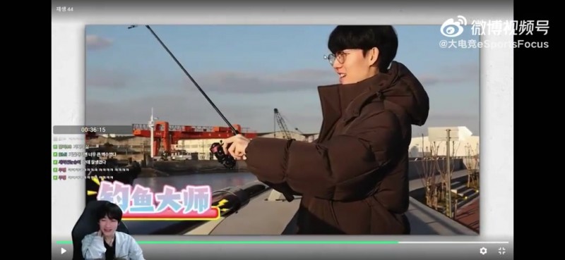 【蜗牛电竞】peanut看Viper钓鱼动态：他这是假装钓到鱼了吧，连线都没有！