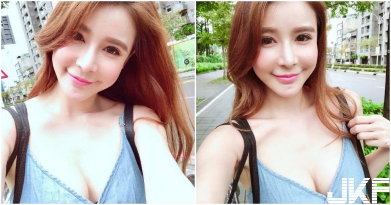 【蜗牛电竞】路上散步遇到性感正妹！麻豆程穎安自拍辣翻，路人看到都好心動！