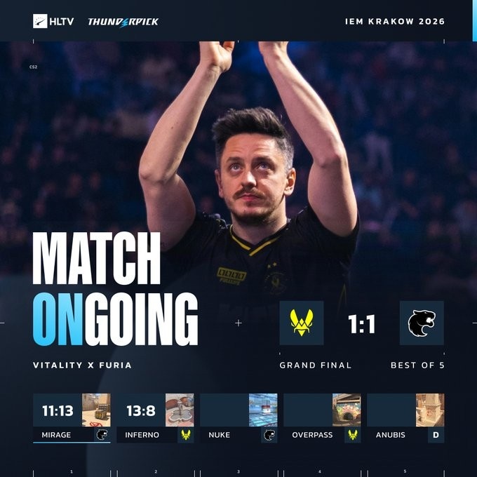 【蜗牛电竞】🎮薯薯生气了！Zywoo小镇27杀一人成军 小蜜蜂赢图二扳平大比分