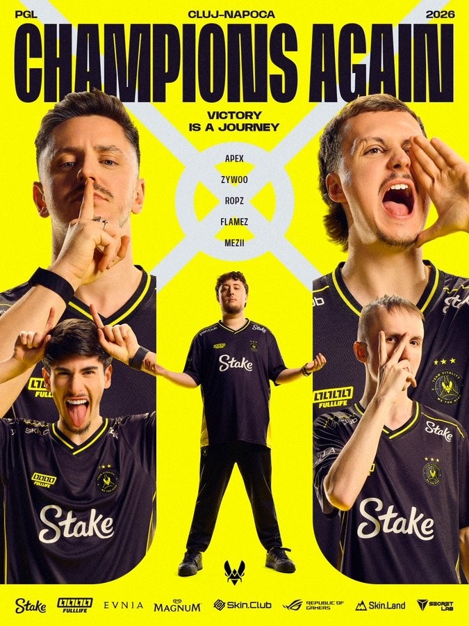 【蜗牛电竞】🎮两连冠!Zywoo180度AK扫转 小蜜蜂三图横扫PV 勇夺PGL冠军