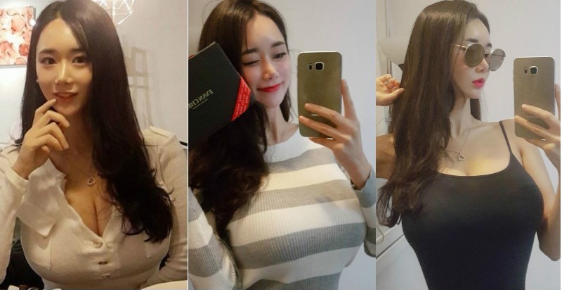 【蜗牛电竞】超緊繃！凶狠正妹內建一對「渾圓乳球」快衝出…側看「乳形狀」超明顯der