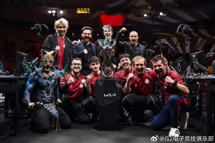 【蜗牛电竞】G2发布夺冠返图：当太阳升起时，我还是欧一兔