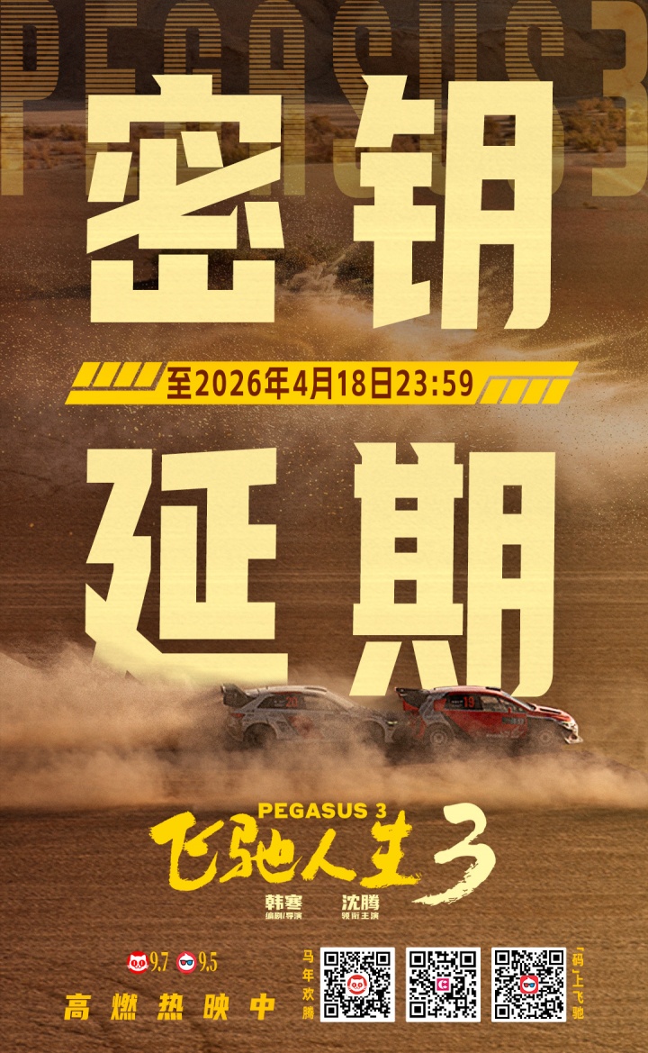 【蜗牛电竞】《飞驰人生3》延长上映至4月18日 截至当前累计票房已超41.38亿