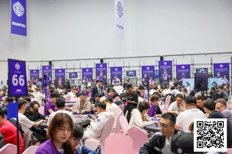 【EV扑克】CSOPⅡ潮汕扑克系列赛｜主赛首轮结束 林玮坚C组解锁总记分榜首【蜗牛电竞】