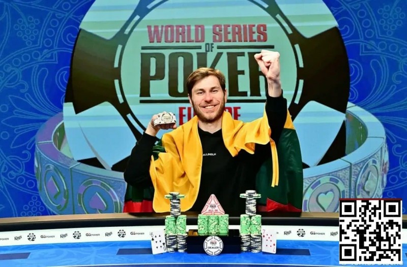 【EV扑克】国人朱恒涛的36万刀金手链之旅，从10刀卫星赛晋级WSOP主赛FT！【蜗牛电竞】