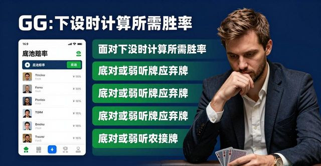 【蜗牛电竞】大发扑克实战攻略:位置优势与底池控制,新手稳定盈利指南