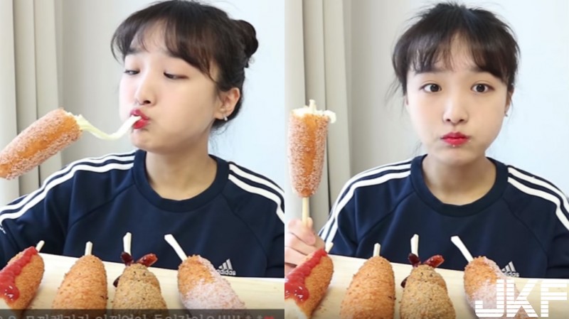 【蜗牛电竞】萌系少女！「食慾」大開好會咬‥反差畫面「太療癒」網友爭先恐後搶餵食！