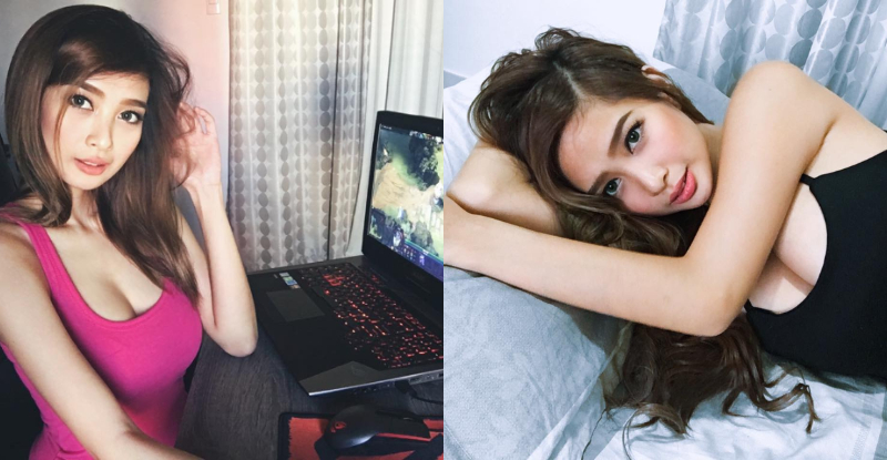 【蜗牛电竞】最強女友技！遊戲螢幕前「擠爆長輩」，邪惡得讓人想跟她玩了！