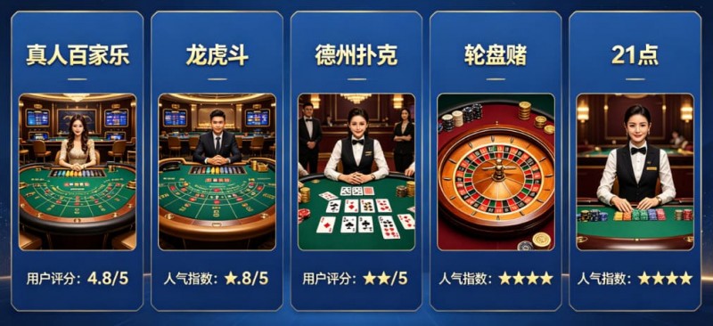 【蜗牛电竞】开云体育真人视讯板块：最受欢迎的5款游戏推荐