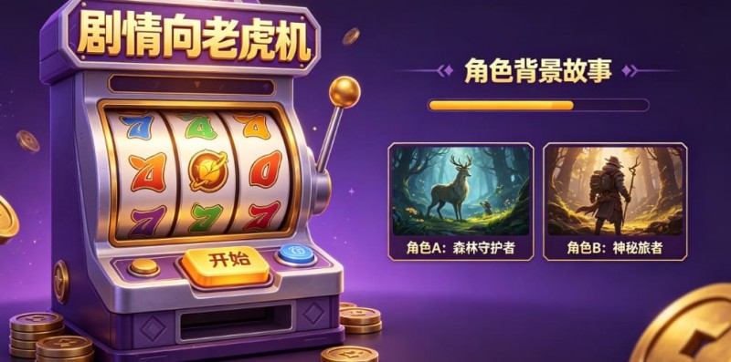【蜗牛电竞】PG尝试“剧情向”老虎机，玩家通过中奖解锁角色背景故事。