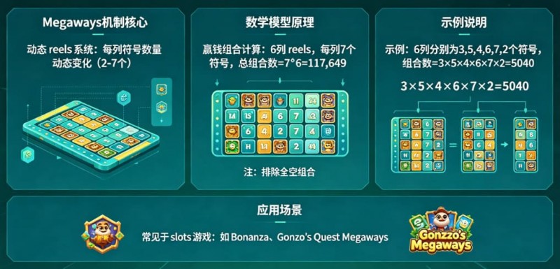 【蜗牛电竞】Megaways机制解析:117,649种赢钱方式背后的数学模型。