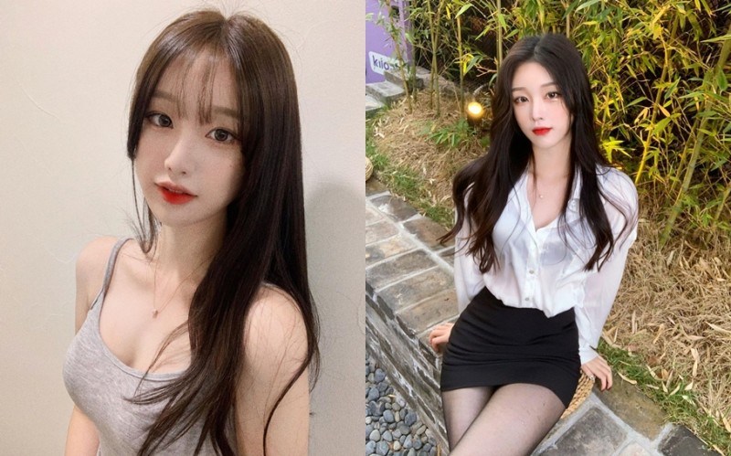 【蜗牛电竞】氣質天菜女神「禹韓京」長髮飄逸初戀感爆棚　仙氣十足「溫暖甜笑」讓人身心都淪陷