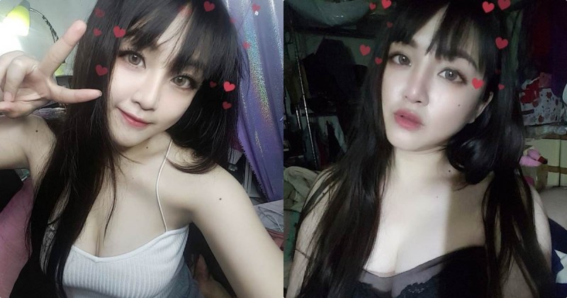 【蜗牛电竞】實況主妤妤「飽滿乳量」衣服快爆開，強大的地心引力太驚人！