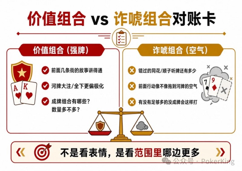 【EV扑克】河牌全下怎么接?三步拆解,不再被“唬”走【蜗牛电竞】